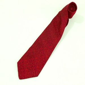 Robert Talbott Red Finest Silk Tie Made In USA